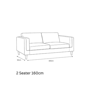2 Seater 160cm